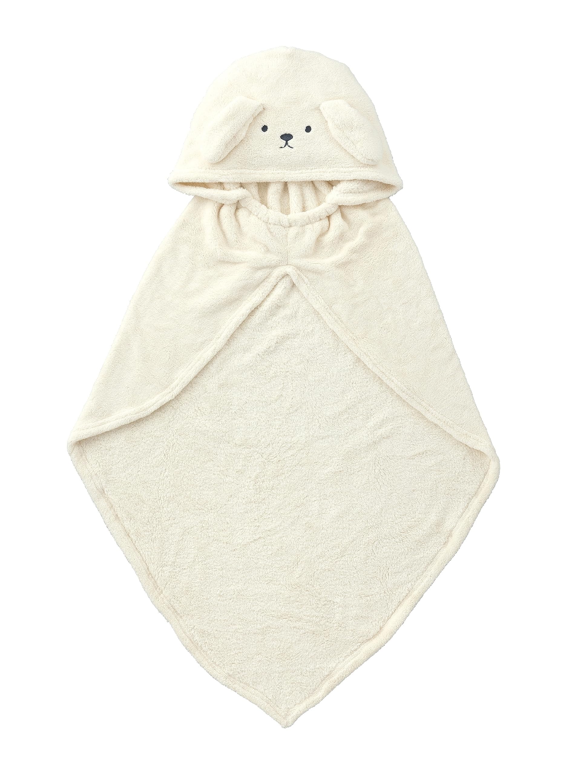 

CB Japan Pet Bathrobe for Large Dogs, Microfiber, Moisture-Absorbent, Quick-Drying, Dog and Cat Clothes, Karari Pet Robe, Hachi