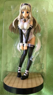 Kotobukiya ToHeart2 AnotherDays Sasara Kusugawa Schulbadeanzug Maid-Version. Weiße Version, PVC-lackiertes Fertigprodukt im Maßstab 1/7