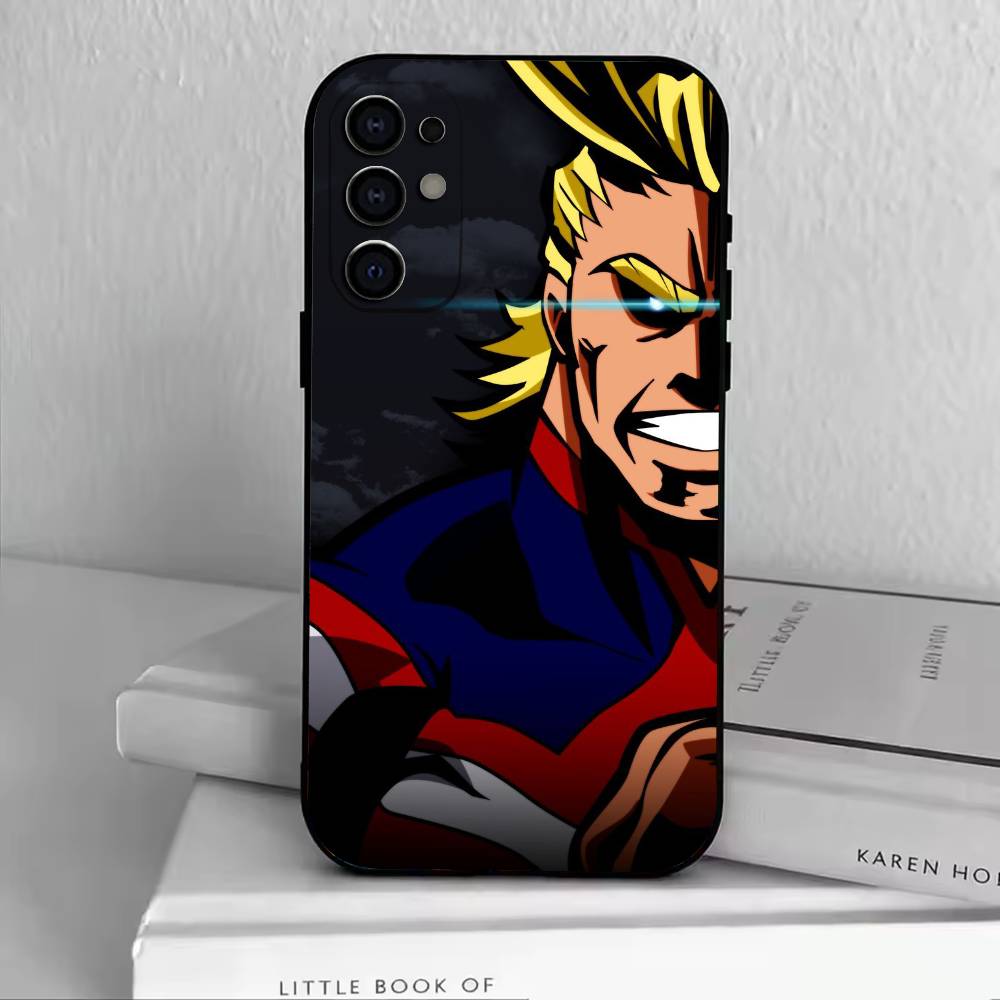 

Toshinori Yagi All Might MHA Phone Case For Samsung S25,S24,S21,S22,S23,S30,Ultra,S20,Plus,Fe,Lite,Note,10,Black Cover Samsung S21 S305G