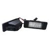 2Pcs Vehicle Rear License Plate LED Light for  X-Trail  Qashqai