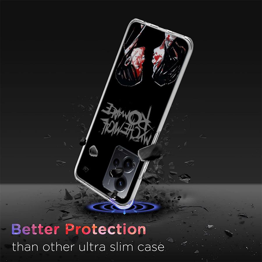 My Chemical Romance MCR Phone Case For Redmi Note 14S 12S 12 11 13 14 Pro Plus 11T 11S 10 10S 9 9S Pro TPU Clear Cover
