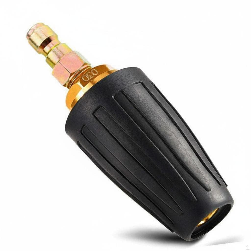 High Pressure Washer Rotating Nozzle Ceramic Core 1/4 Inch Quick Connect Wear