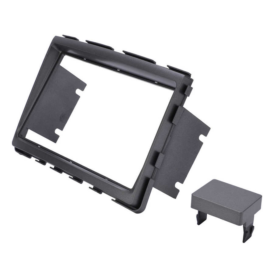 2Din Radio Stereo Fascia Frame Trim Replacement for SSANG YONG Rodius/Turismo/Stavic 2013+ Dash Stereo Bezel