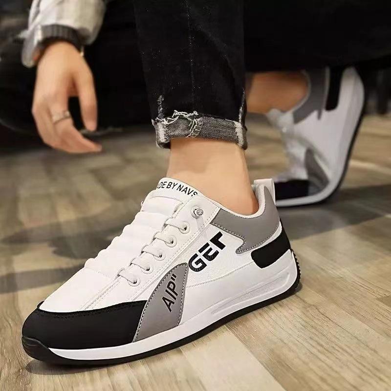 Men's shoes Spring and Autumn Forrest Gump sports board shoes Running men's casual running lightweight white shoes