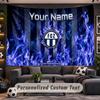 FC Zürich Personalized Tapestry Support Custom Name, Wall Art Home Decoration