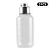 1/5 Stück 100 ml Klare Angel-Aufbewahrungsflasche Mit Skala Transparente Haustierflasche Mit Deckel Versiegelter Behälter Angelzubehör