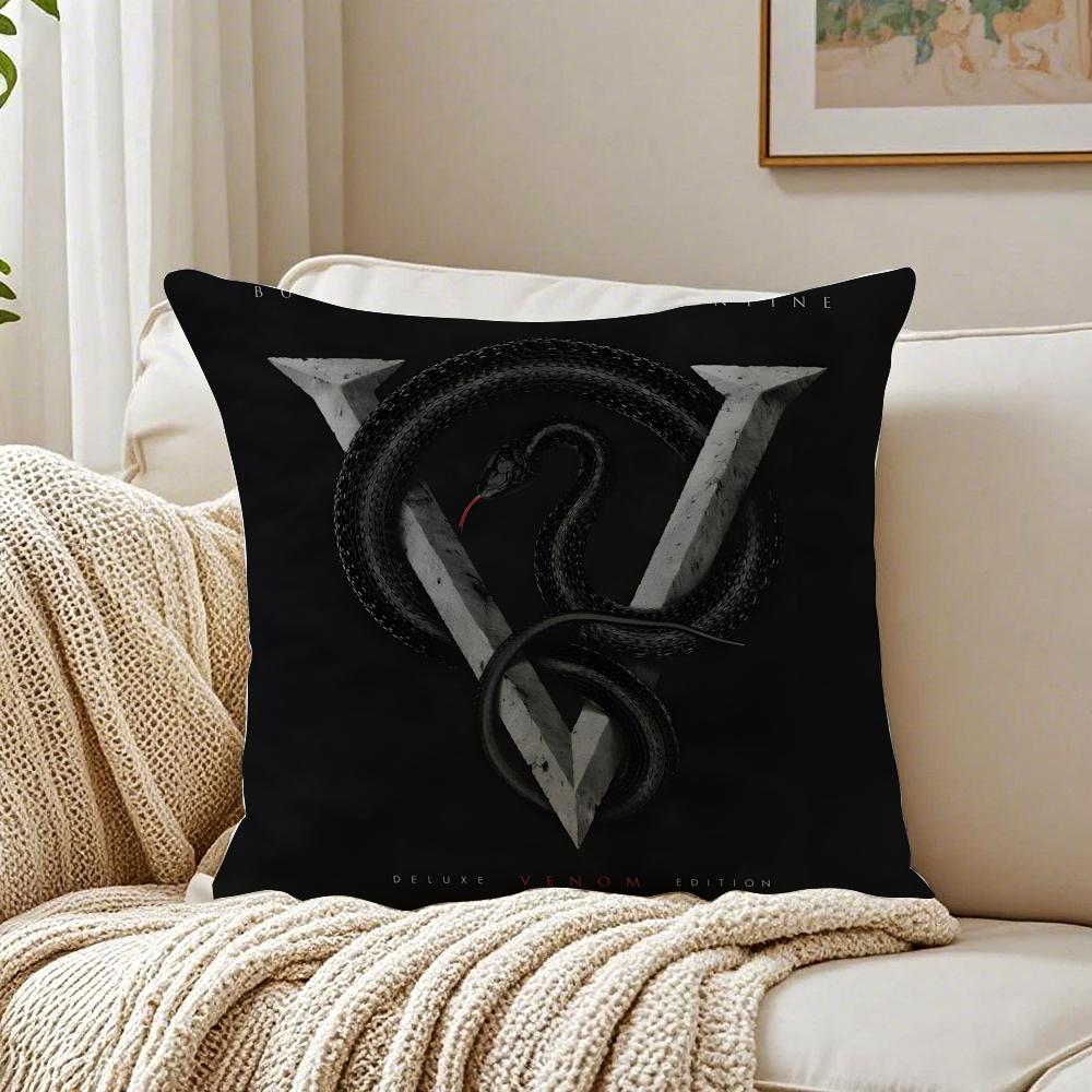 band emotional BBullet for My VValentine Cushion Cover Pillowcase Antidustmite living Room Sofa Decor Cushion Room