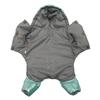 Winter Dog Jumpsuit Warm Dog Coat Solid Color Puppy Clothes For Chihuahua Shih Tzu Dog And Cats