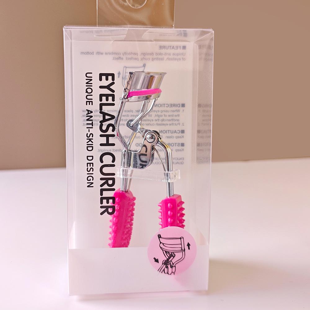 Portable Long-Lasting Wide-Angle Stainless Steel Sunflower Eyelash Curler for Children