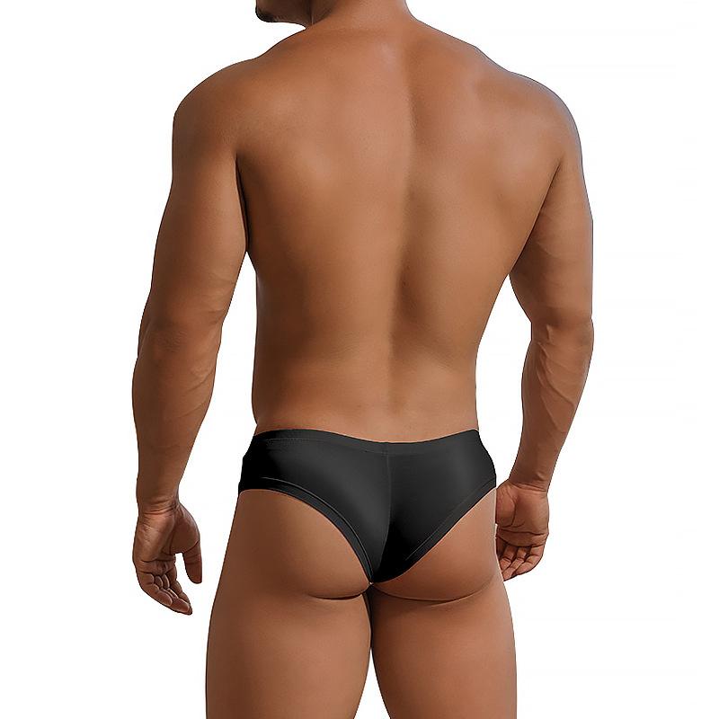 Men Erotic Clothing Modal Men's Triangle Pants Solid Color Bikini Low Waist Hip Clip Non Marking Underwear Sports Comfort Breathable Pants Underwear
