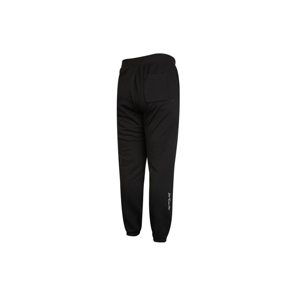 adidas Embroidered Logo Drawstring Joggers Men Bottoms Black HH8948