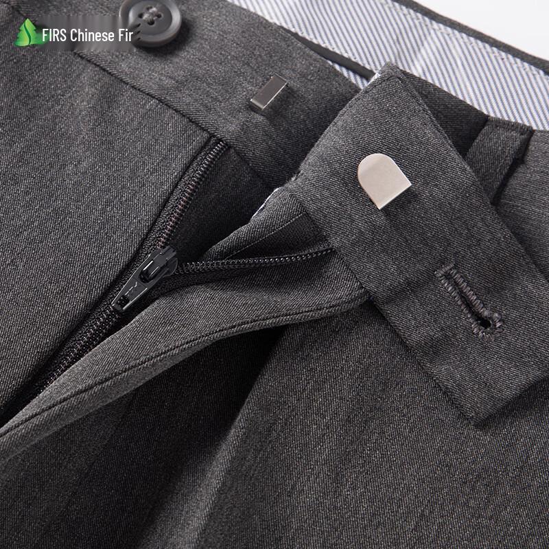 Men's Business Casual Straight Leg Trousers