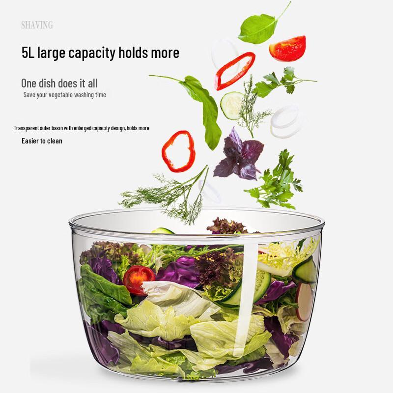 ZISIZ Multifunctional Rotating Drain Basket