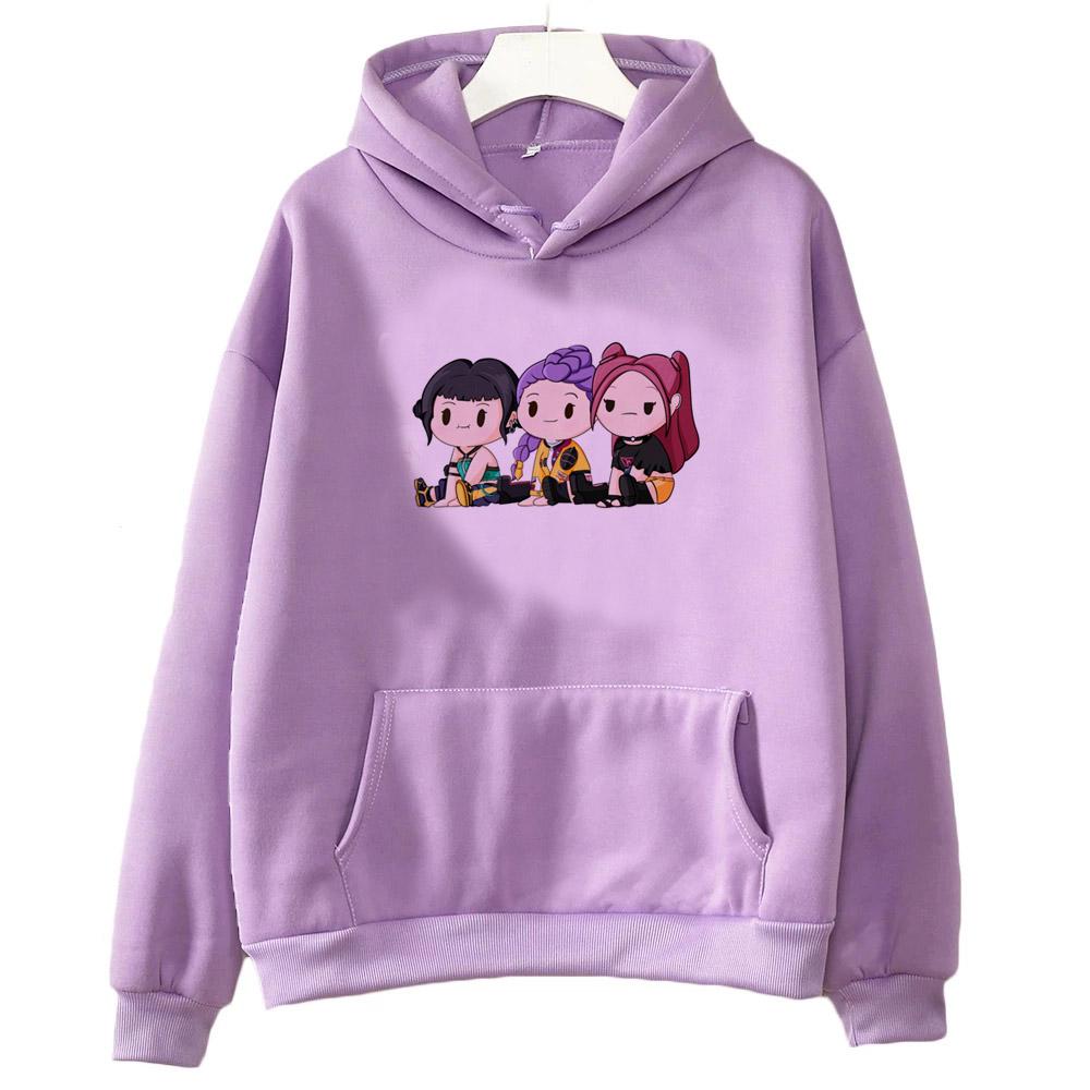 

Korean popular Devil Hunter hoodies, Korean popular men s and women s sportswear, fashion streetwear trends, anime tops 3XL