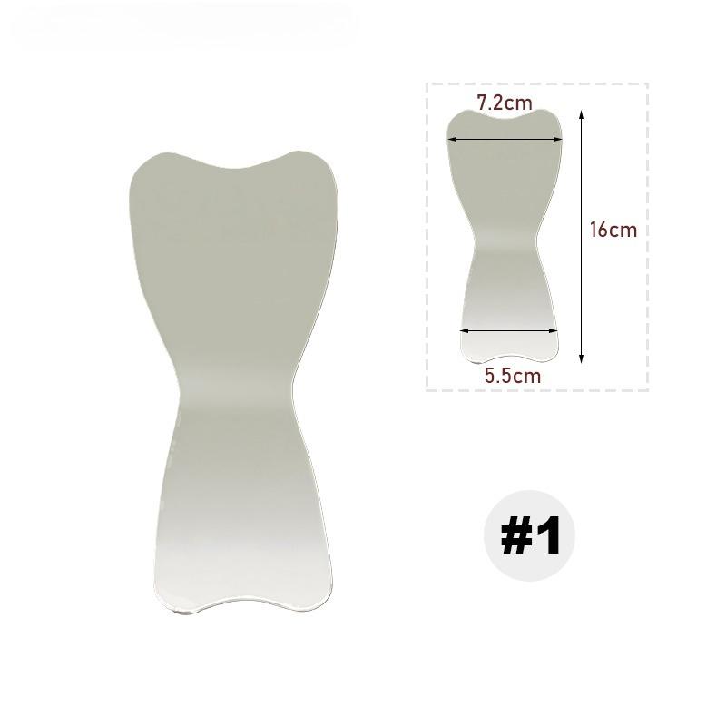 1Pcs Dental Intraoral Stainless Steel Reflector Thickened Orthodontic Photography Double-Sided Mirror High-Temperature Resistant