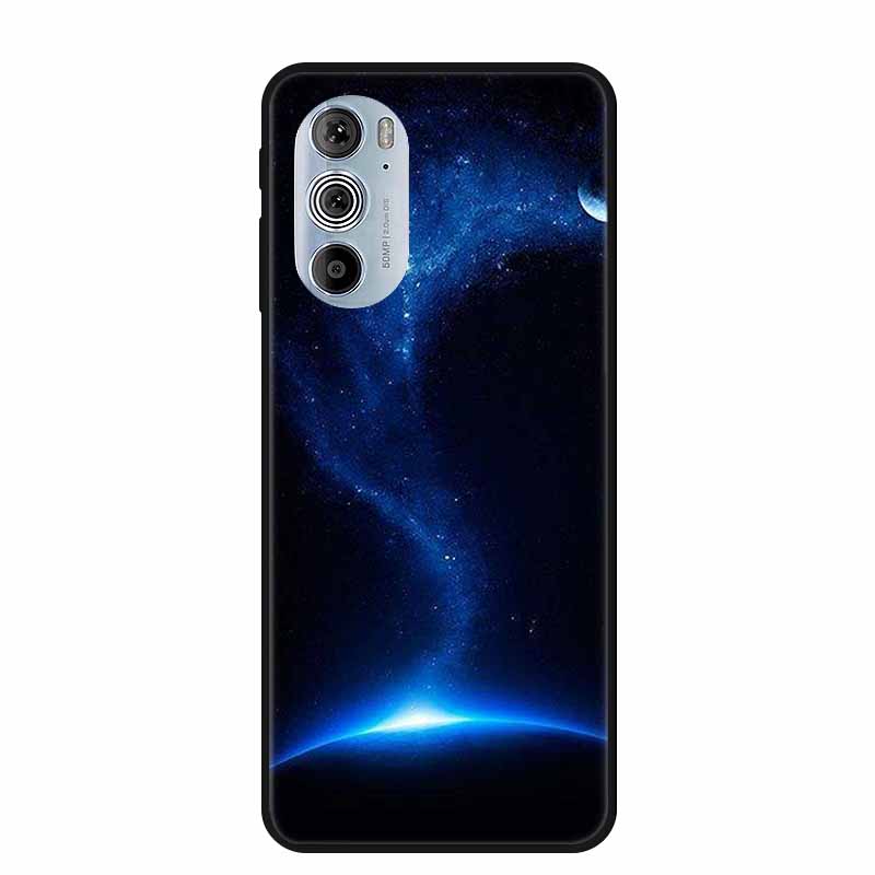 For Motorola Moto Edge Plus 2022 Case Soft Silicone TPU Back Cover Case For Motorola Edge+ 5G UW 2022 Funda Wolf Cartoon Coque