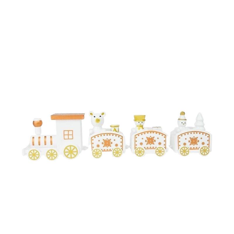 Creative Splicable Toy Train for Christmas Decorations & Window Display