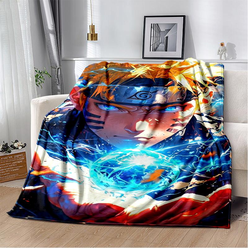 3D N-Naruto Kreslený Anime I-Itachi Flanelovádeka Měkká Teplá Přehozovádeka do Ložnice Obývacího Pokojí Postele Cestování Kempování Piknik Dítě