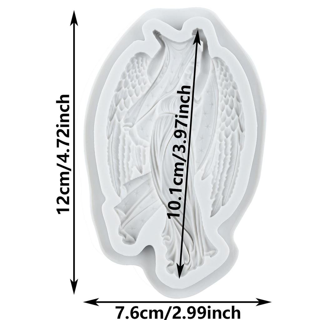 Angel Silicone Molds Angel Fondant Mold Cake Decorating Tools Cupcake Topper Chocolate Candy Craft Gum Paste Polymer Clay