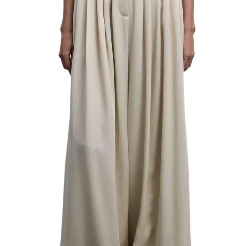 Women's Fashion Casual Wide-Leg Long Pants with Pleats and Draped Casual Floor-Length Pants
