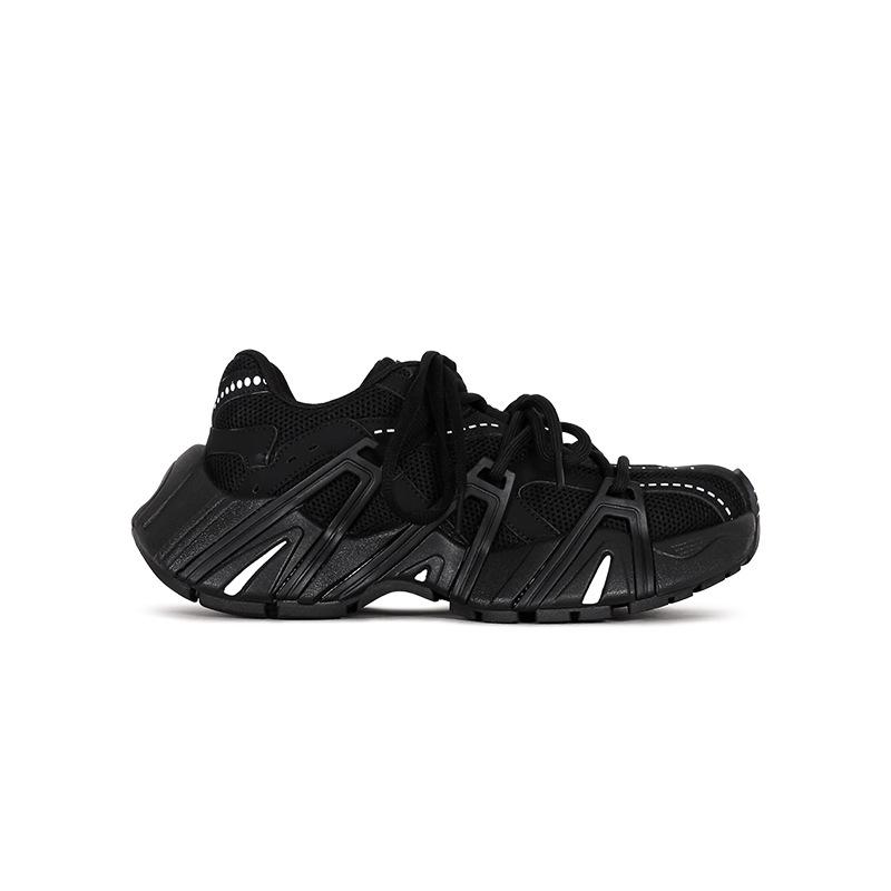 Super fire thick-soled breathable dad sports shoes ins trendy girl summer increase 2025 spring and autumn new popular leisure