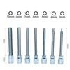 7PCS 3-10mm Metric Hex Bit Socket Set CR-V Steel Metric Hex Socket Set  Motorcycle Repair
