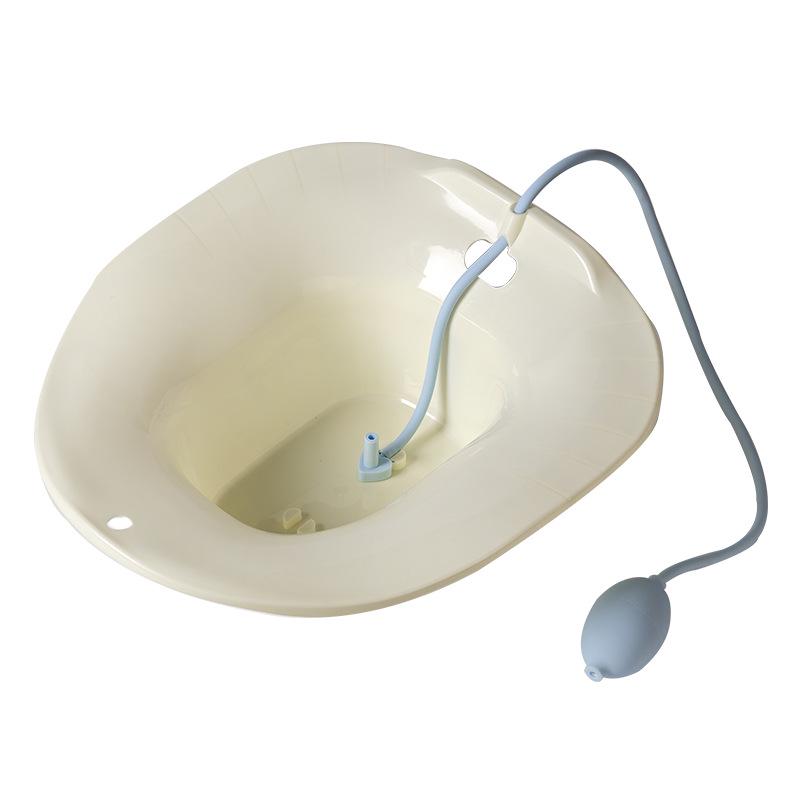 Squat-Free Bidet Sitz Bath Basin for Elderly, Postpartum & Pregnant Women, Male & Female Care.