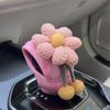 Floral Gear Shift Cover,Floral Gear Shift Knob Cover,Gear Shift Knob Cover,Car Shift Knob Cover