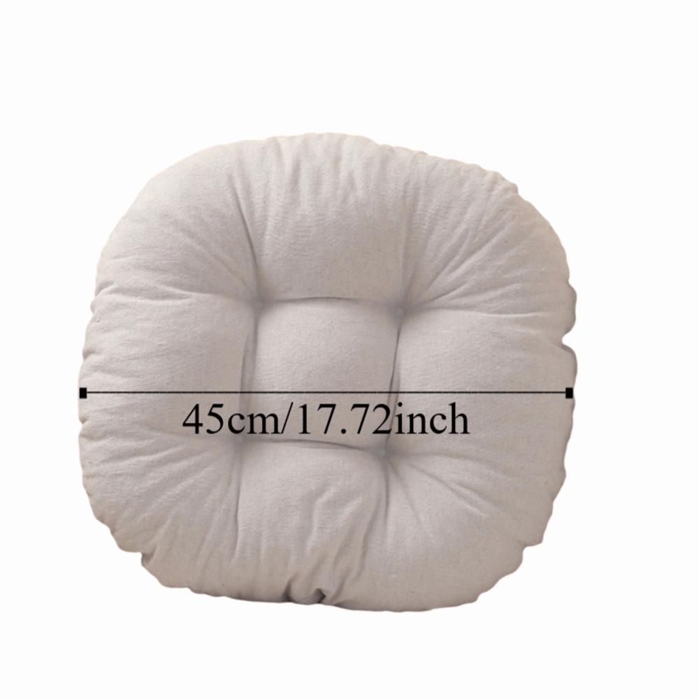 Warmth Plush Cushion 45cm Round Cushion New Thickened Cushion  Office Decor