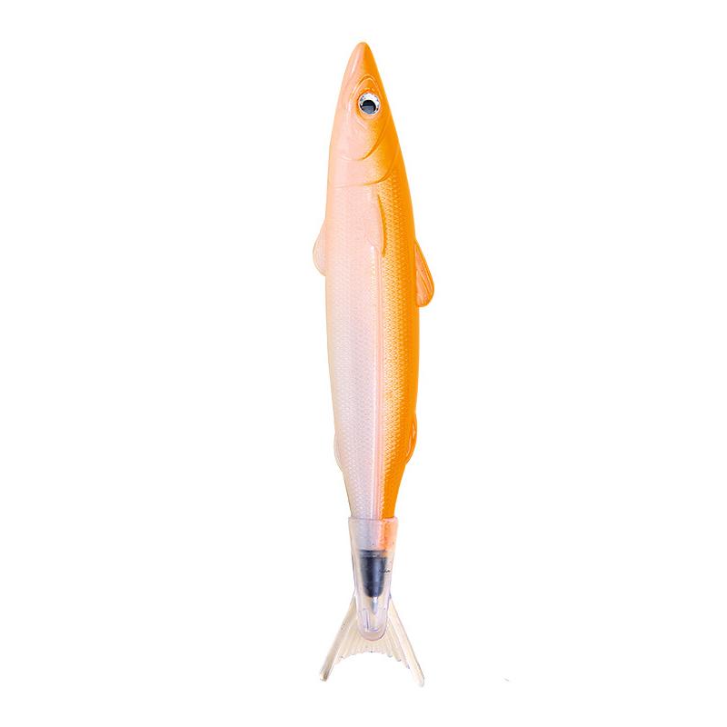 

Stationery Supplies Cute Fish Pen 0.5mm Pen Office Ballpoint Pen For School Supplies Note-taking Gift Idea помаранчевий