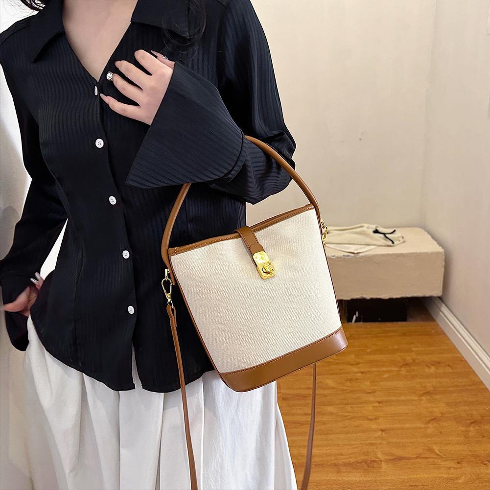 

Женская роскошная сумка через плечо со съемным ремешком, универсальная сумка-тоут из искусственной кожи, сумка-ведро через плечо, женская сумка для свиданий