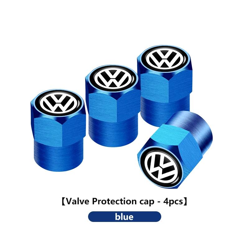 VW GTI GOLF 2026 Hot For VW VOLKSWAGEN 4pcs Car Wheel Tire Valve Tyre Caps Universal Auto Accessories For Volkswagen VW Scirocco