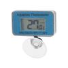 Aquarium Thermometer LCD Digital Waterproof Fish Tank Thermometer with Suction Cup for Water