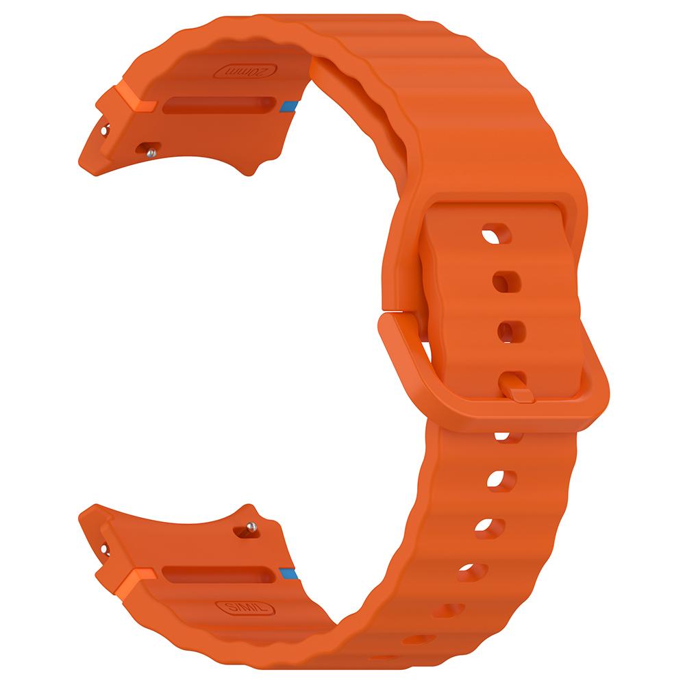 No Gap Silicone Strap for Samsung Galaxy Watch 7/6/5/4 Replacement Watch Band for Samsung Galaxy Watch FE