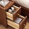 Multifunctional Ultra-Narrow Bedside Table with Storage Drawers Modern Nightstand Easy Maintenance Small Cabinet for Home Bedroo
