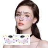 Waterproof Tattoo Stickers, Sweet Spice Girl Blush Face Stickers, Party Makeup, Holiday Prom Tattoo Stickers