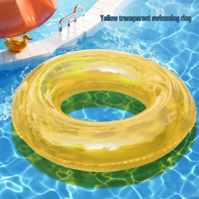 Unisex Transparent Glitter Armpit Swimming Ring