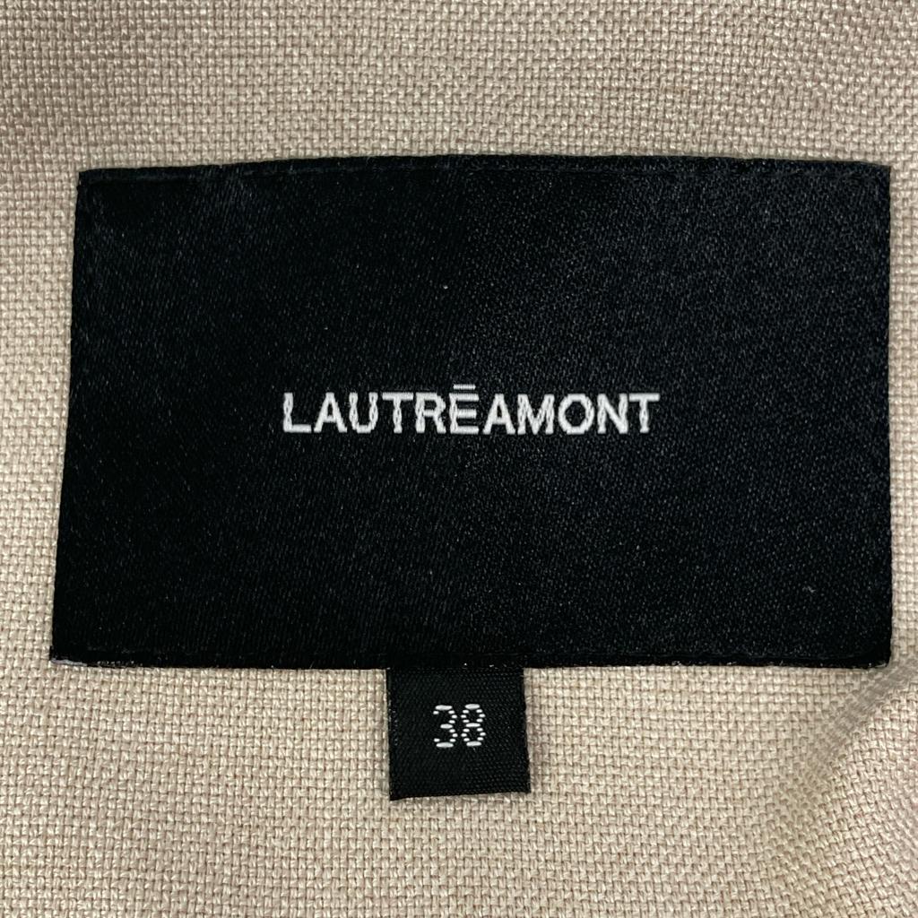 LAUTREAMONT 24Stainless Steel 3104-41081 RENU Sleeveless Coat Coat 38 beigeUsed