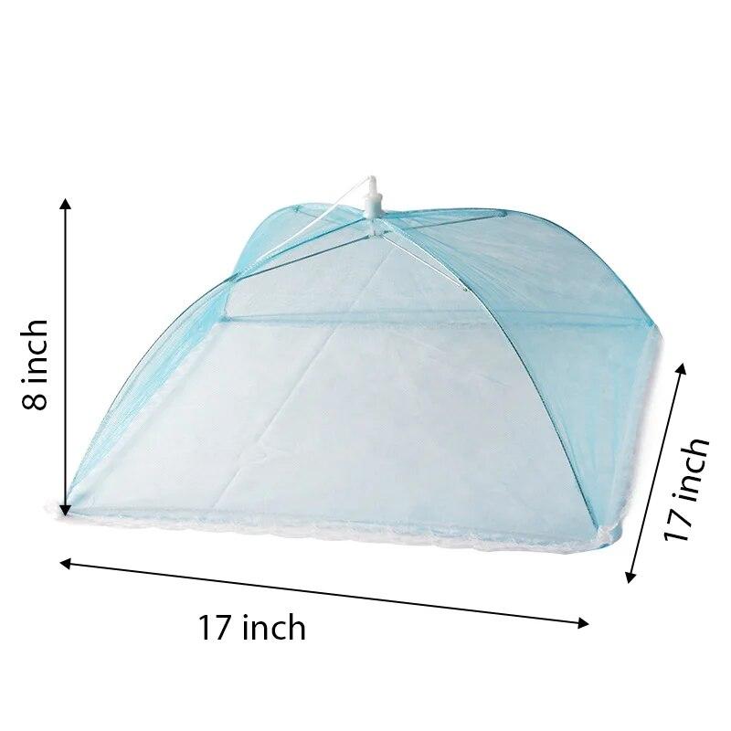 1PC Folding Food Mesh Cover Tent Home Table Meal Vegetable Fruit Umbrella Breathable Insect-proof Food Cover Net