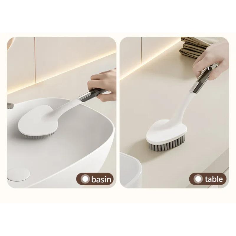 Household crevice cleaning brush bathroom corner brush triangle floor crevice brush bathroom floor no dead corner toilet hard brush