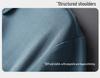 Men's Solid Color 100% Cotton Polo - Short-Sleeve, Summer Casual Lapel Top for Middle Age