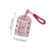 Hanging Decoration Korean Photocard Holder Plush Card Protective Case  School Stationery