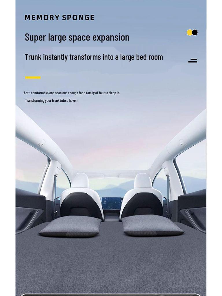 Volkswagen Tharu Rear Seat Air Cushion Bed - Inflatable Sleeping Pad for Trunk