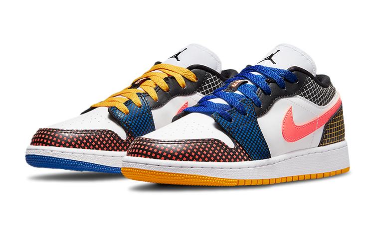 Jordan 1 Low MMD Мультиколор Сетка GS DH7547-100 38.5