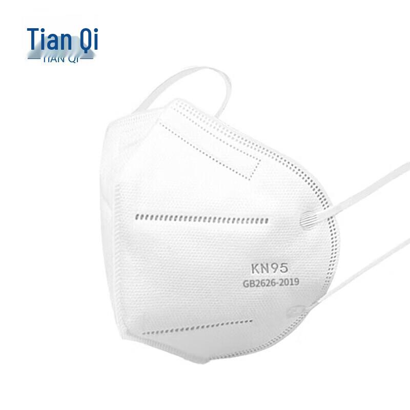 Tianqi KN95 Ear-Loop Protective Face Masks белый
