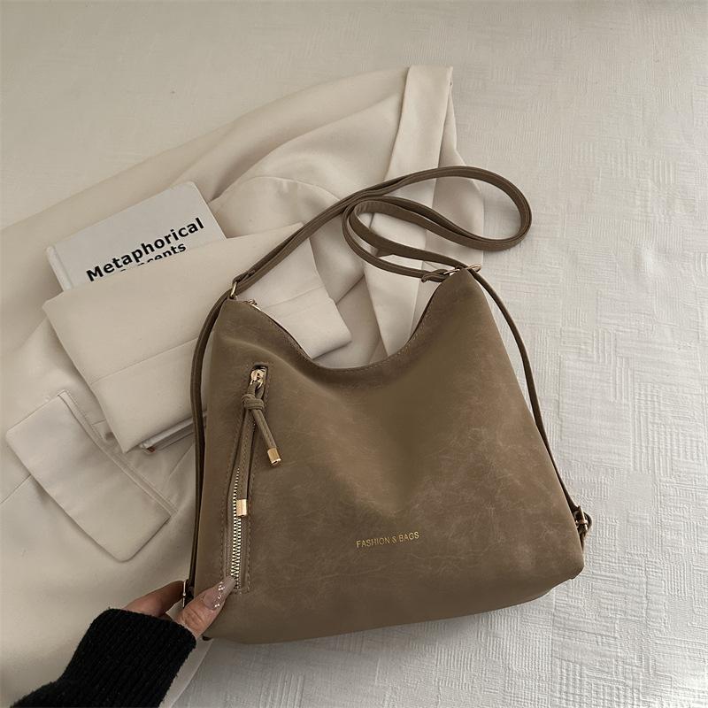 Shoulder backpack women's commuter underarm bag autumn popular big after class backpack tote bag