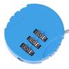 3 Dial Digit Password Combination Padlock Suitcase Luggage Metal Code Lock Mini Coded Keyed Anti-Theft Locks 4*4cm