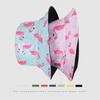 Hat Versatile Style Flamingo Print Womens Sunshade Fishermans Hatscaps