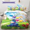 Eeyore and Tigger & Winnie The Pooh Print Bedding Set, Warm and Cozy, The Perfect Choice To Decorate A Child's Bedroom.