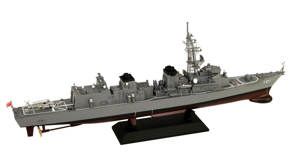 Pit Road 1/700 Skywave Series JMSDF DD-101 Murasame Destroyer with New Equipment and Etched Parts, Plastic Model J61SP